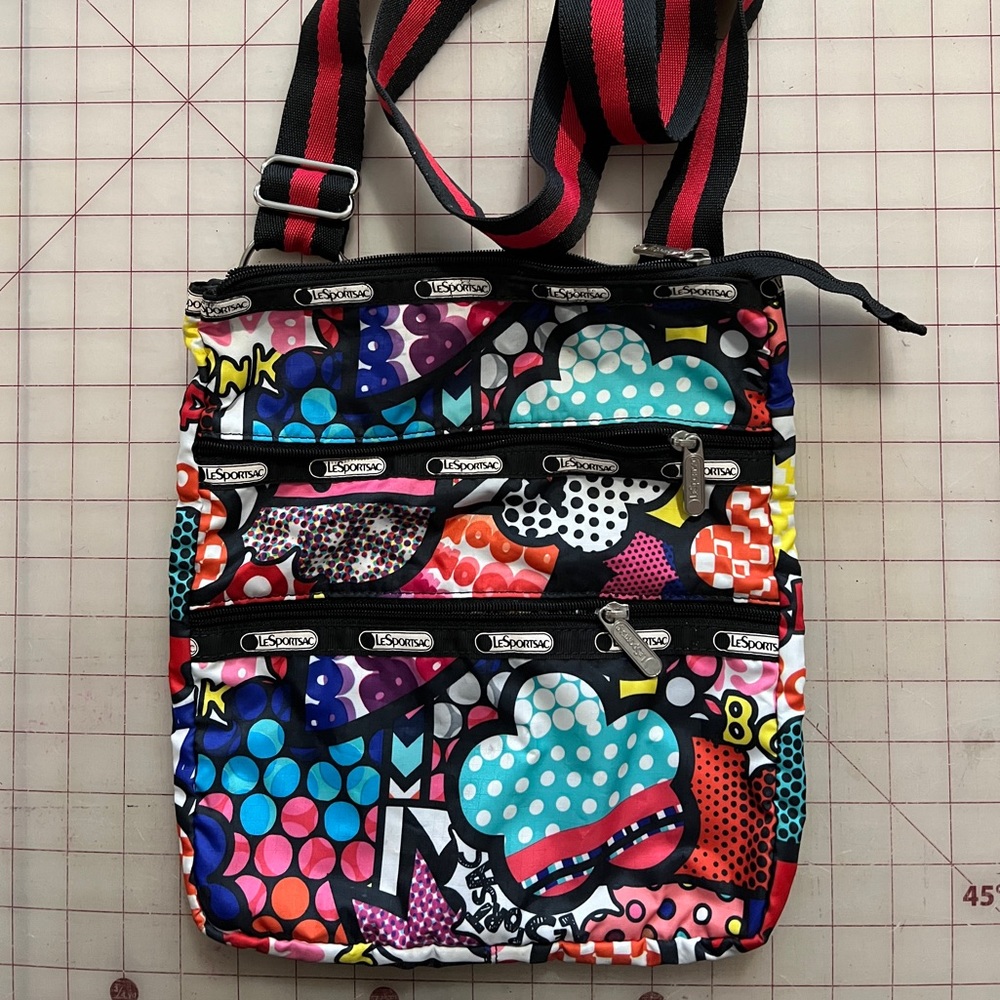 Le Sportsac colorful Comic crossbody bag
